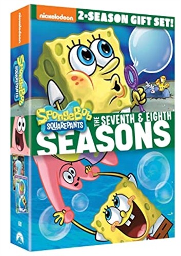 SPONGEBOB SQUAREPANTS SEVENTH AND EIGHTH SEASONS New DVD 2-Season Gift Set 7 8