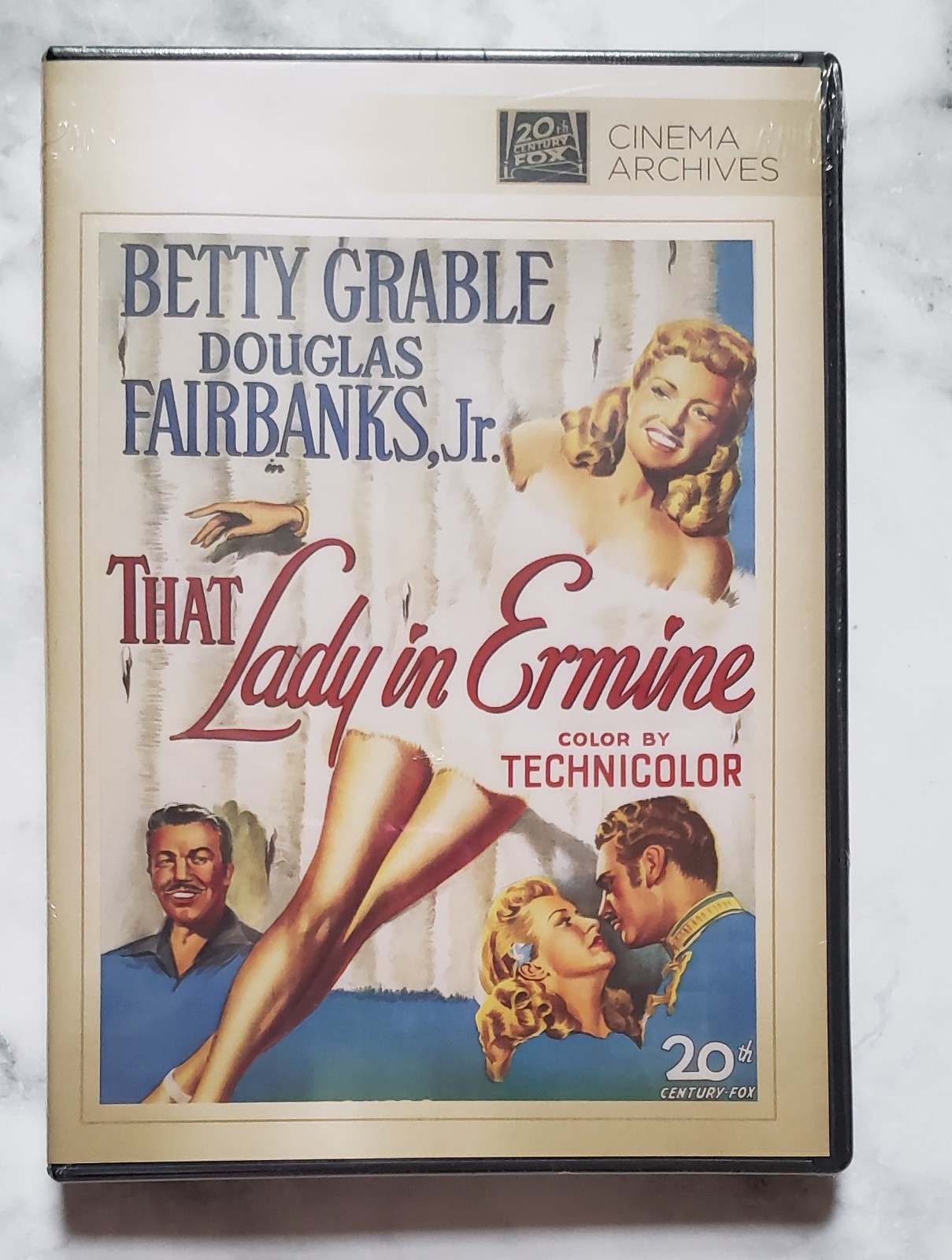 That Lady in Ermine 1948 Betty Grable Douglas Fairbanks Jr DVD NEW SEALED
