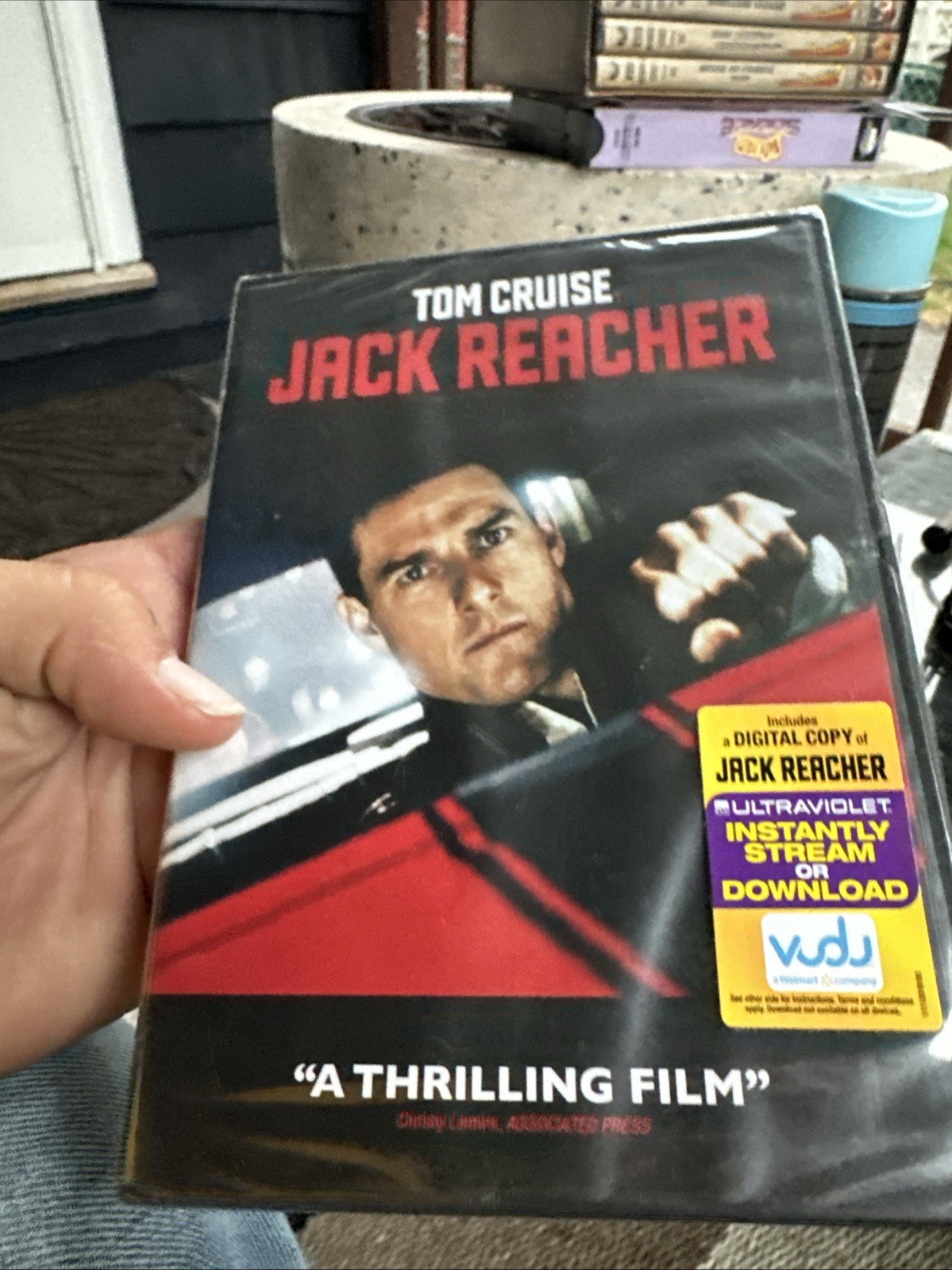 Jack Reacher The Movie DVD 2012 Tom Cruise New Sealed With Code As Well