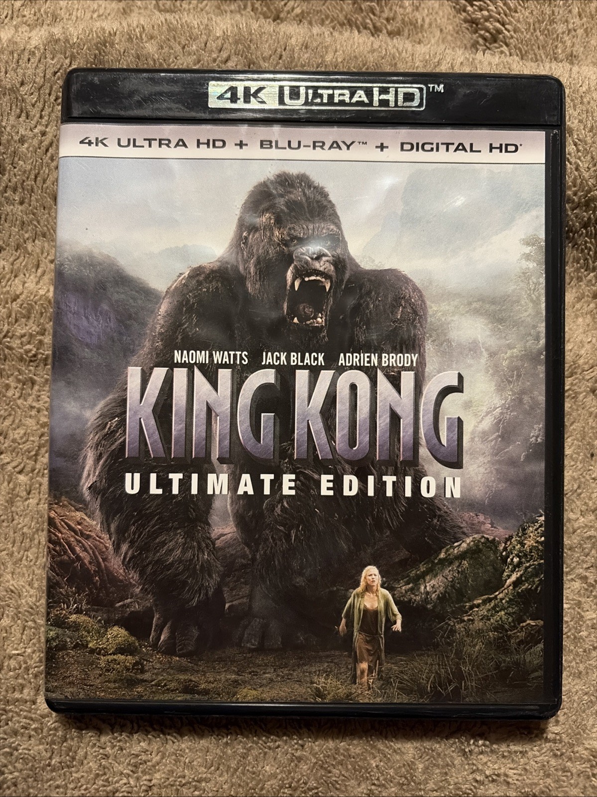 King Kong (Ultimate Edition) (4K Ultra HD/Blu-ray, 2005) No Digital Code