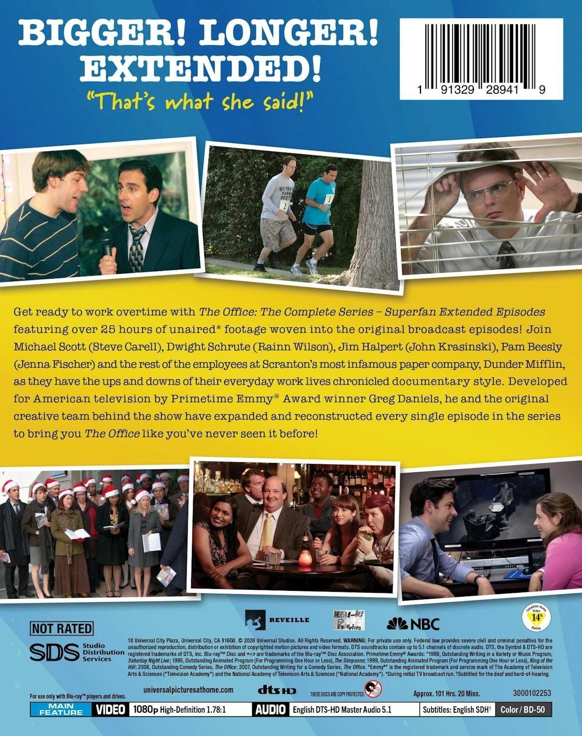 The Office The Complete Series – Superfan Extended Episodes Blu-ray NEW