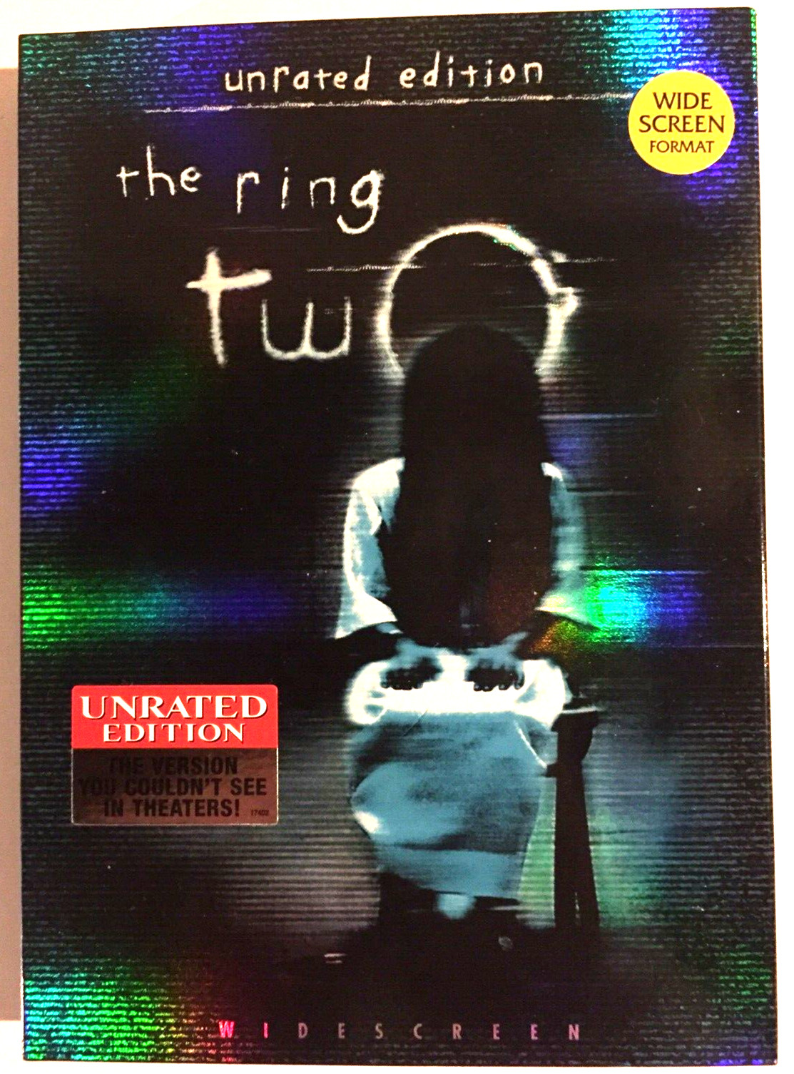 HORROR MOVIES ~2 DVD’s~ Widescreen ~THE RING & THE RING TWO UNRATED EDITION ~VG