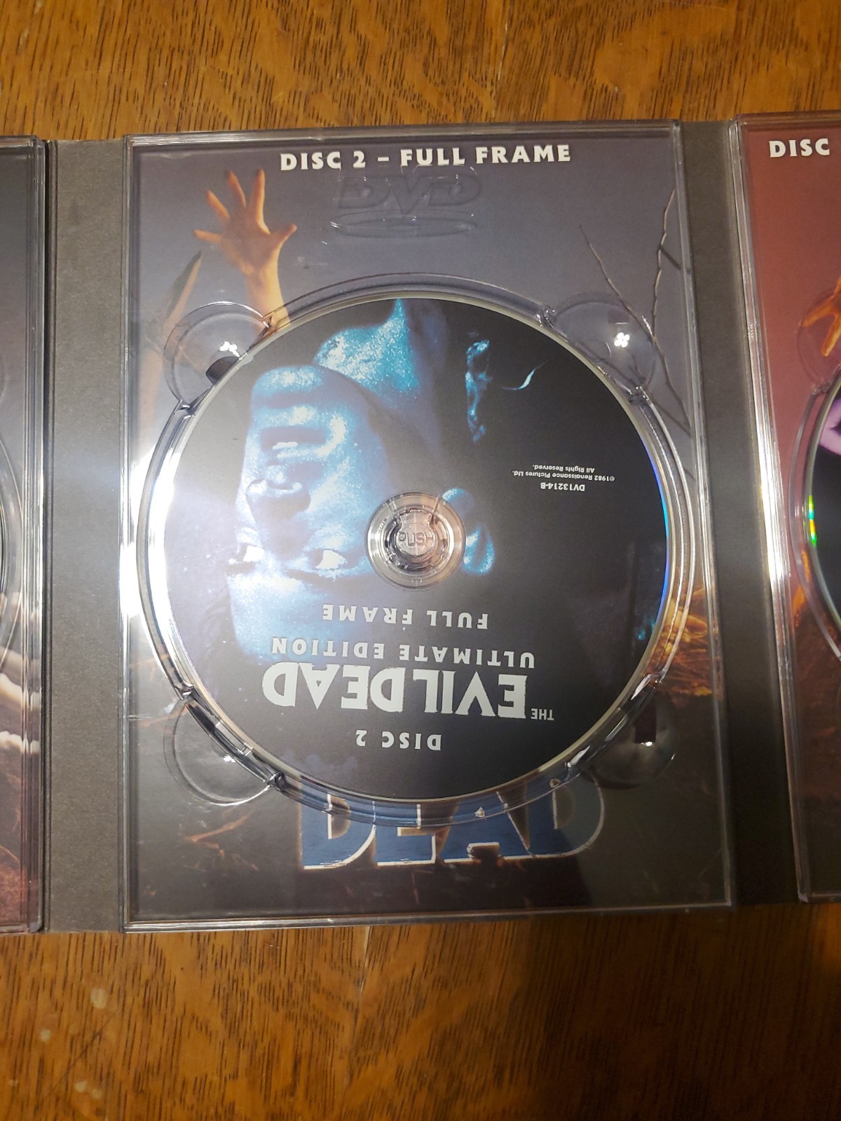 The Evil Dead Ultimate Edition 3-Disc DVD – Anchor Bay – OOP Horror Cult