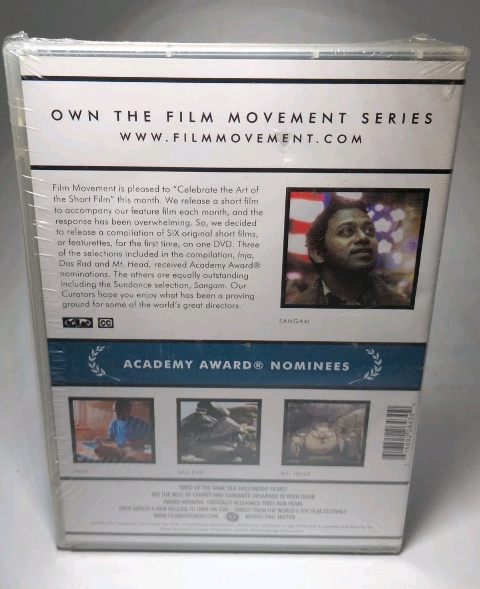 Celebrating The Art Of The Short Film Year 3 Film Movement Series DVD NEW B579