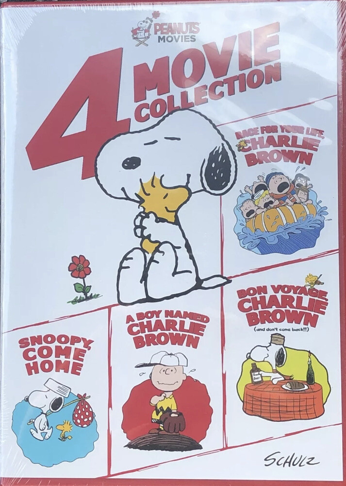 Peanuts: 4 Movie Collection (DVD, 2016, 4-Disc Set)