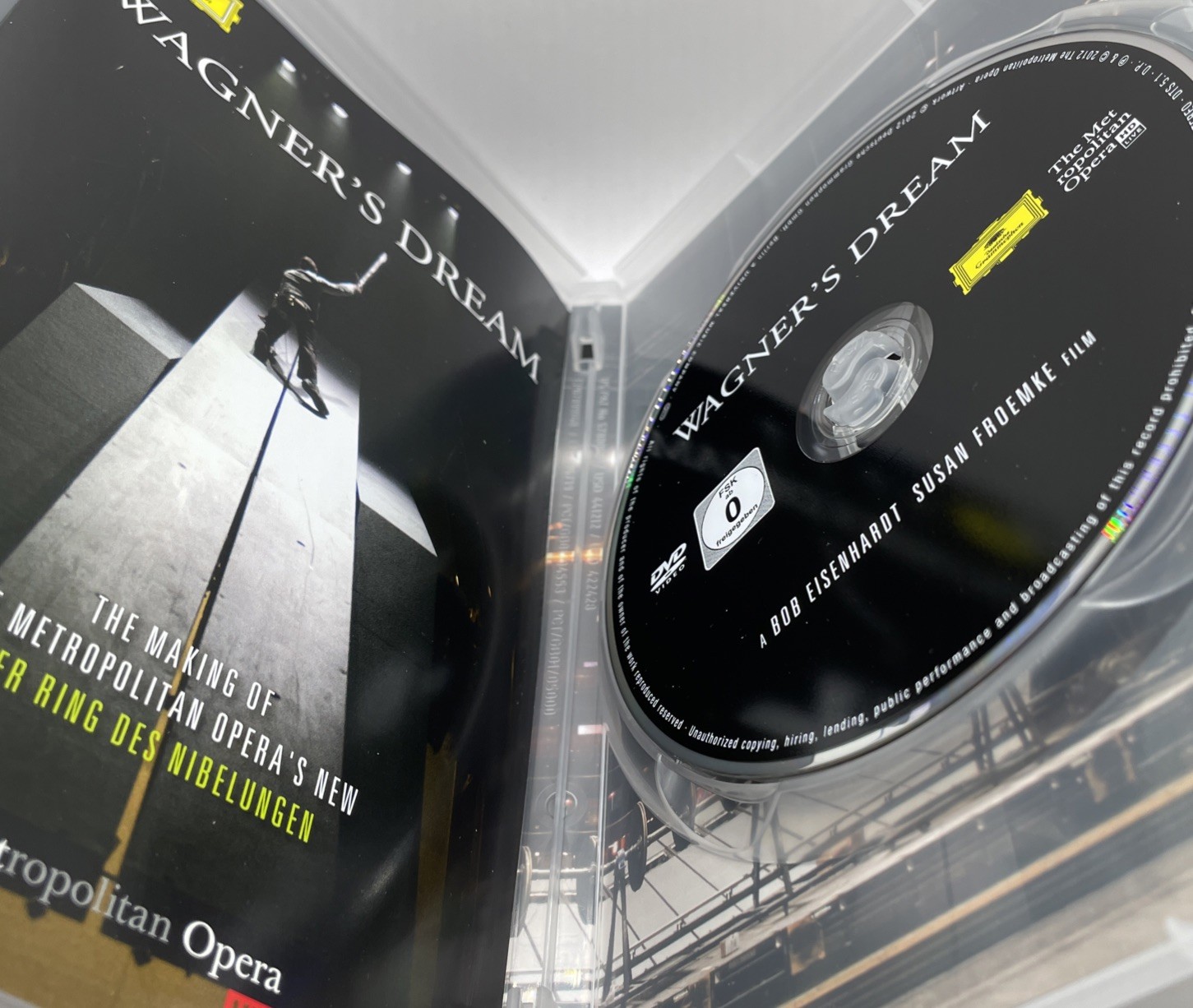Wagner Der Ring Des Nibelungen and “Wagner’s Dream” DVD Box Set 2012 Nice Cond.