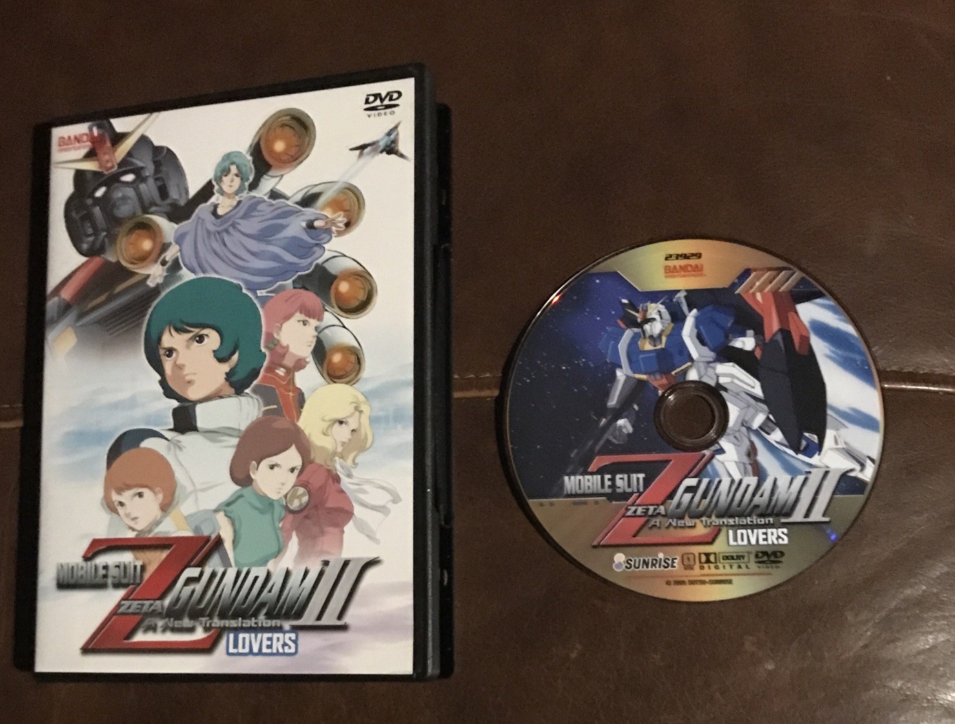 Mobile Suit Zeta Gundam II: Lovers DVD (2010) Bandai RARE OOP Hard To Find USED