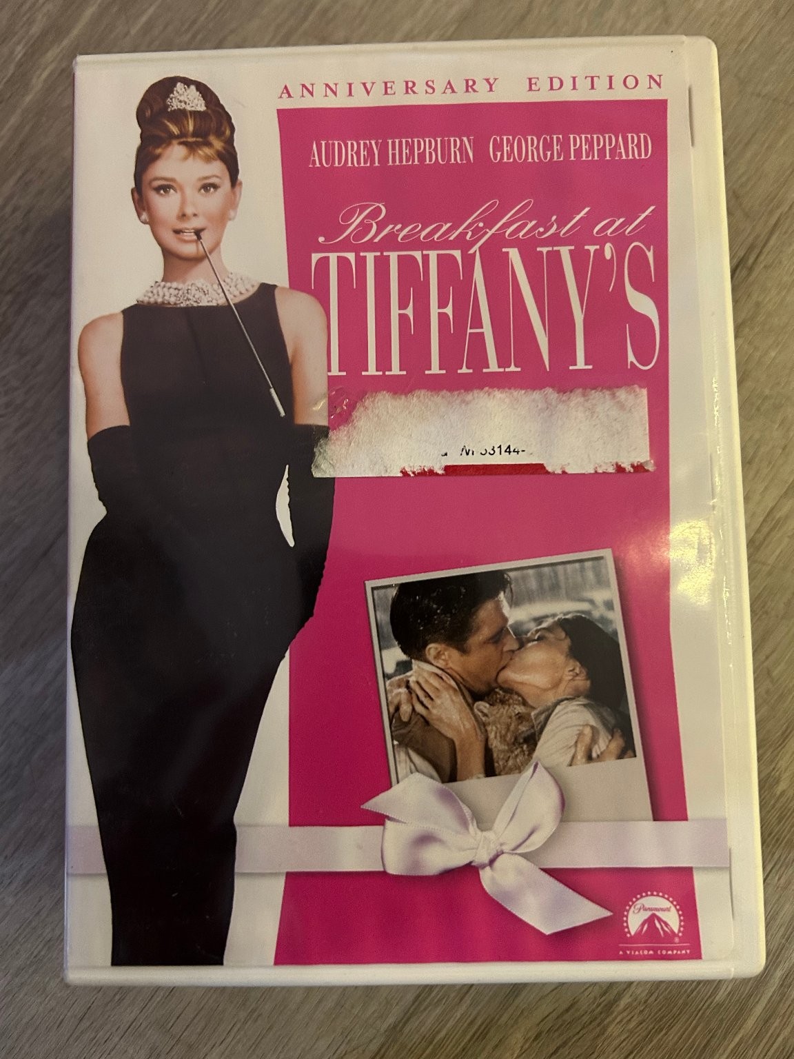 Breakfast at Tiffany’s DVD Anniversary Edition Audrey Hepburn George Peppard