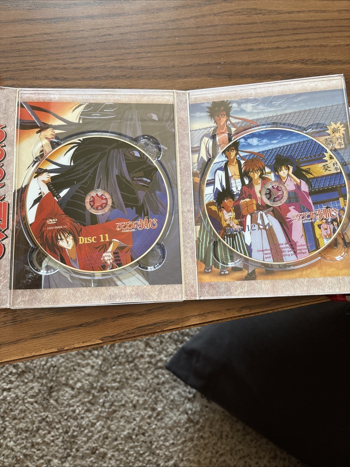 Rurouni Kenshin, Wandering Samura DVD Set Episodes 1-95 (12 Disc) Japanese