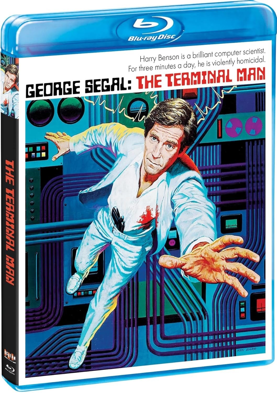 The Terminal Man (1974) (Blu-ray Disc, 2024, Shout Factory) NEW!