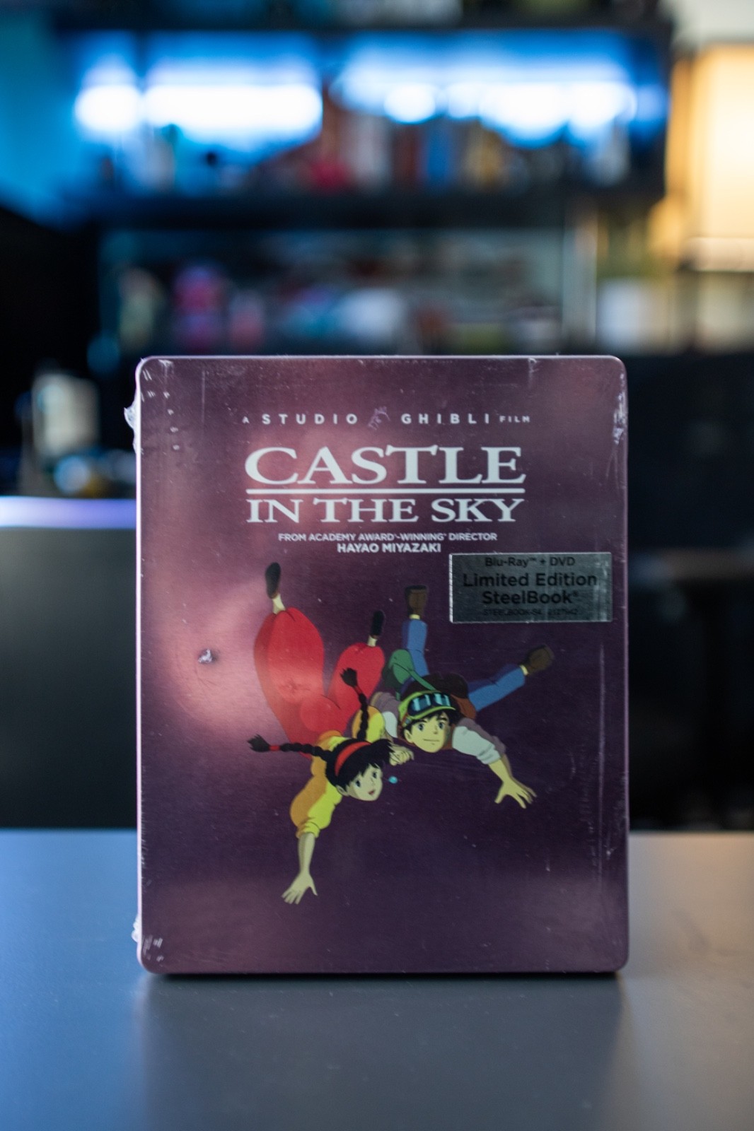 !SEALED! Studio Ghibli Castle in the Sky Blu-Ray + DVD Limited Edition SteelBook