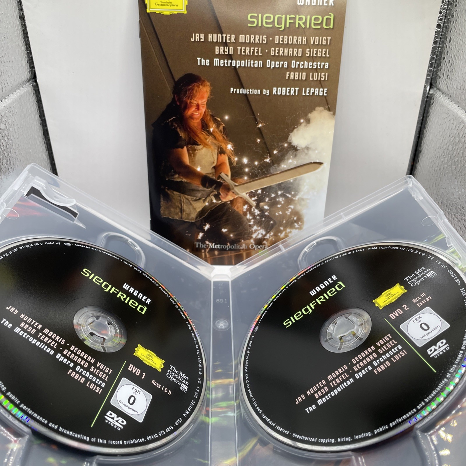 Wagner Der Ring Des Nibelungen and “Wagner’s Dream” DVD Box Set 2012 Nice Cond.