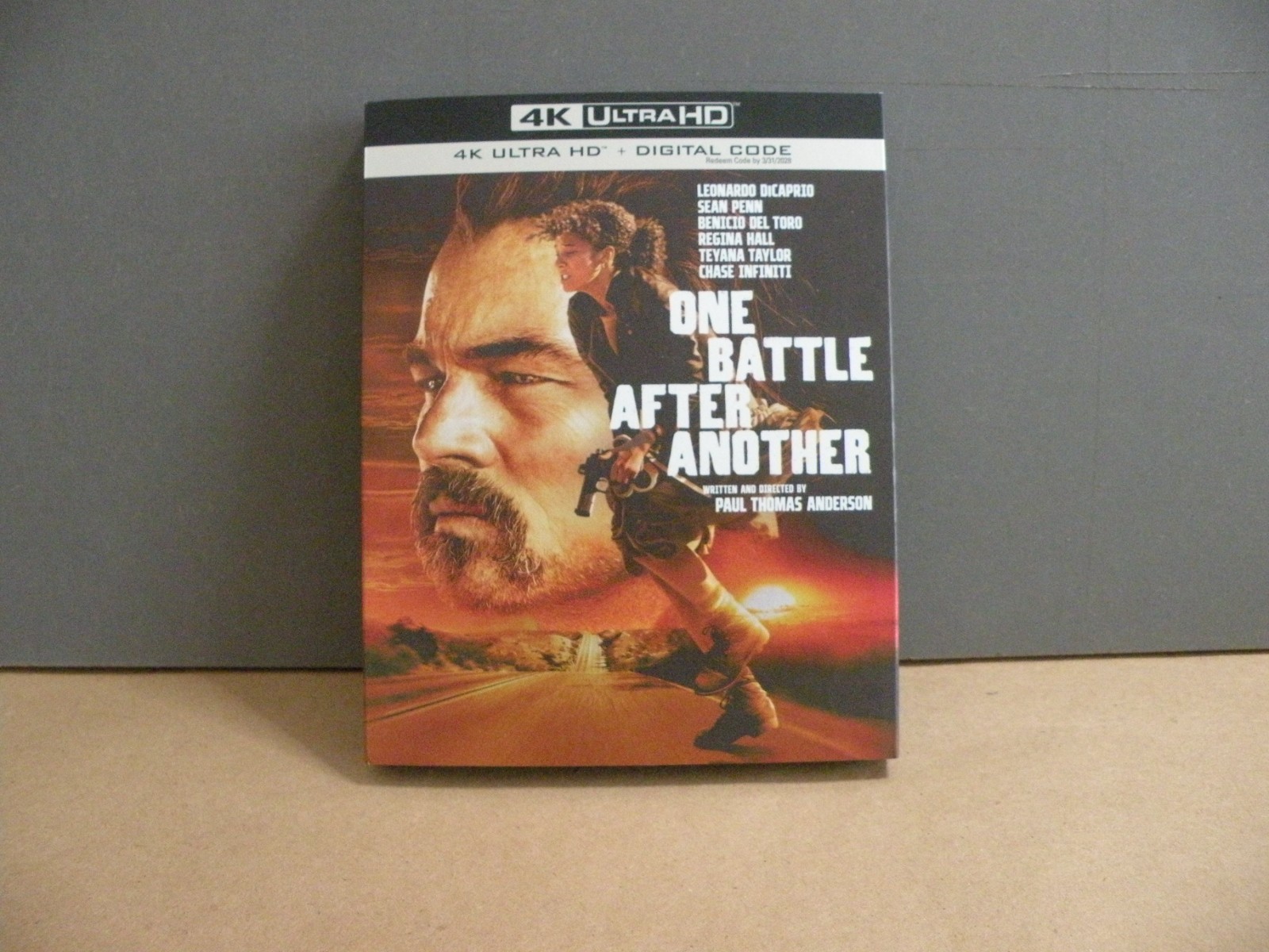 One Battle After Another 4K UHD Blu-ray W/Slipcover NO DIGITAL CODE