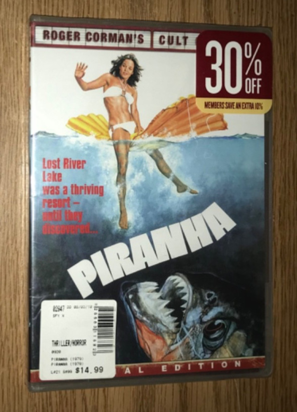 PIRANHA DVD ROGER CORMAN’S CULT CLASSICS SPECIAL EDITION JOE DANTE HORROR NEW