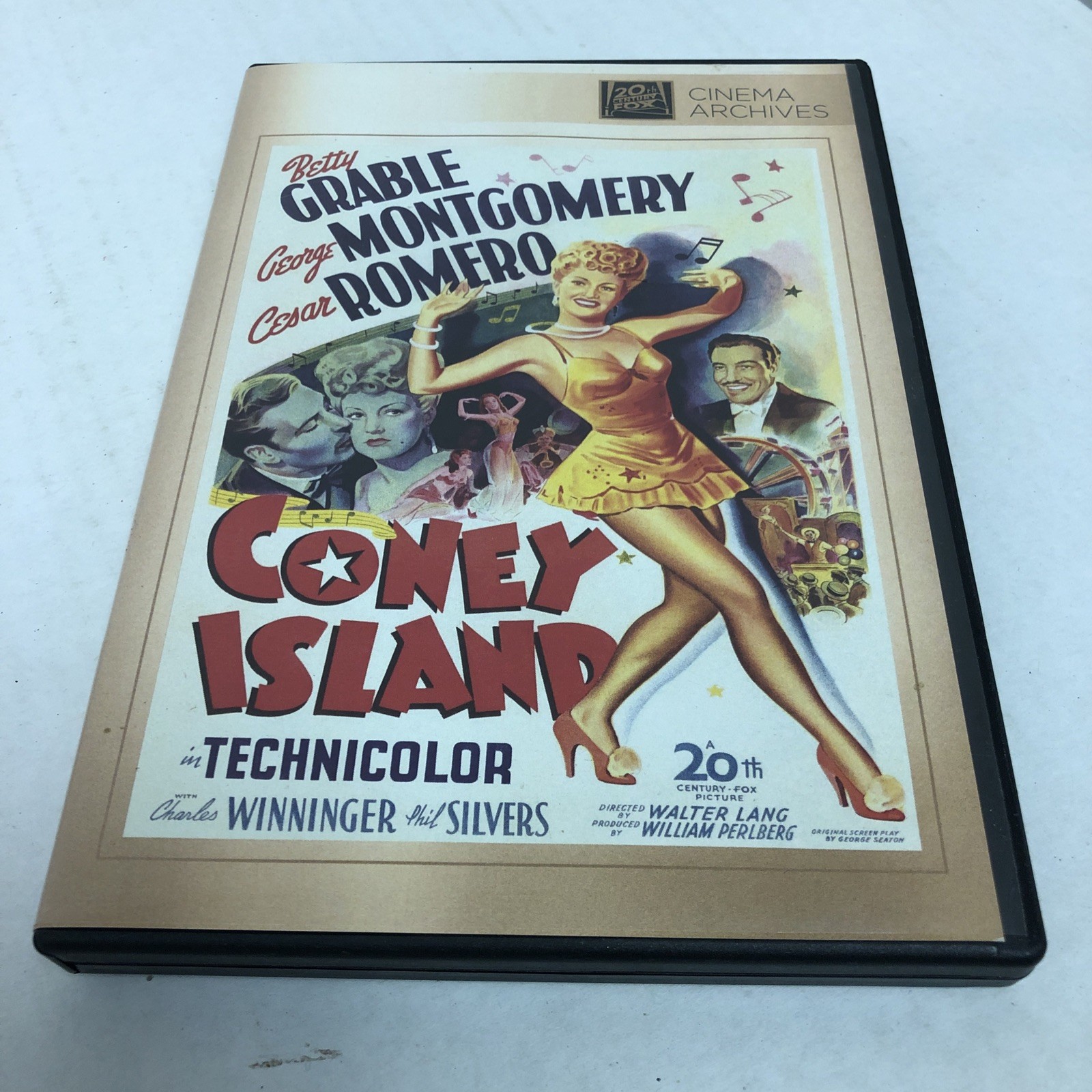 CONEY ISLAND 1943 Betty Grable George Montgomery Cesar Romero DVD Archives