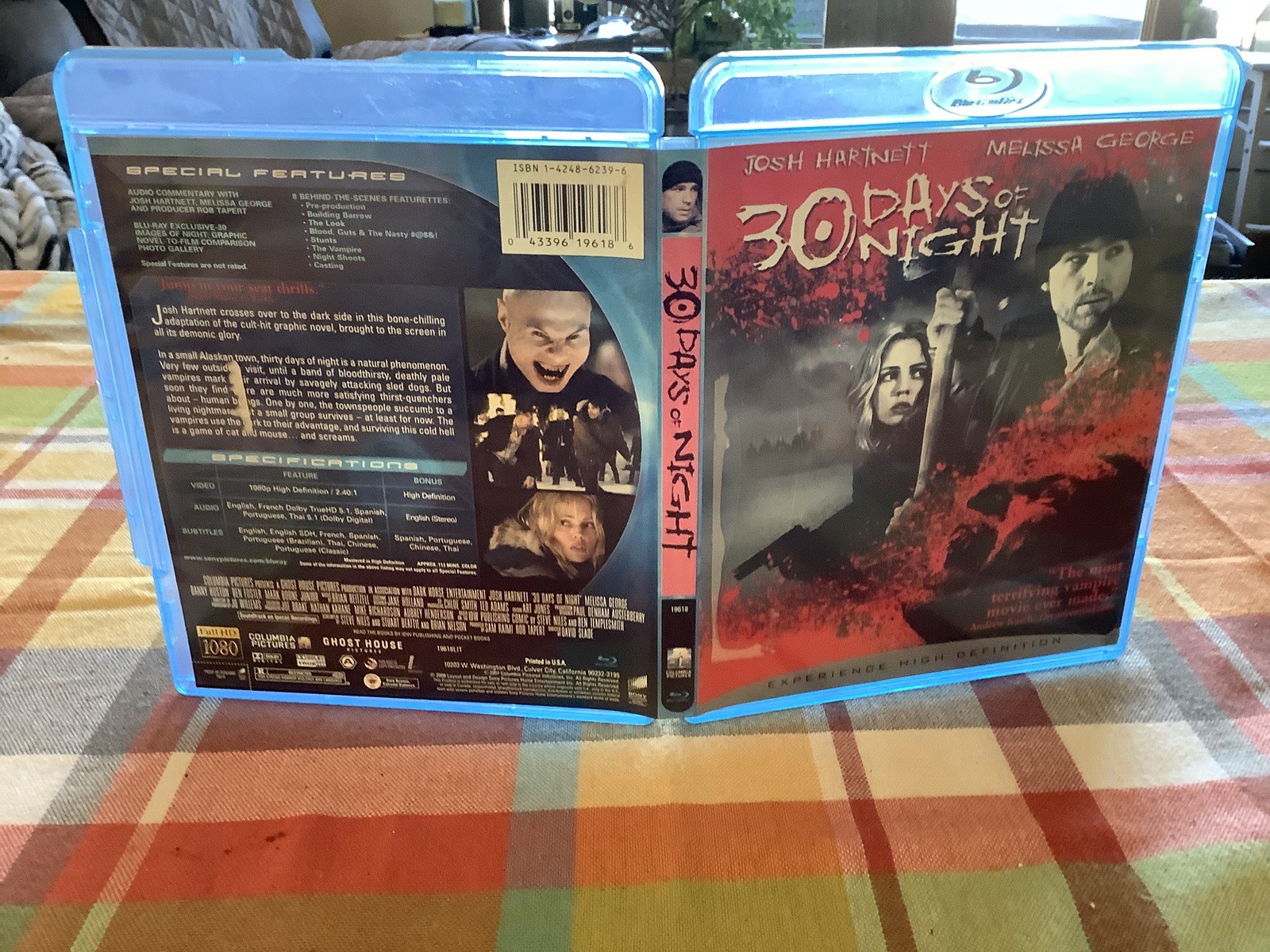 30 Days of Night Used Blu-ray 2007 Horror Josh Hartnett Terror Free USA Shipping