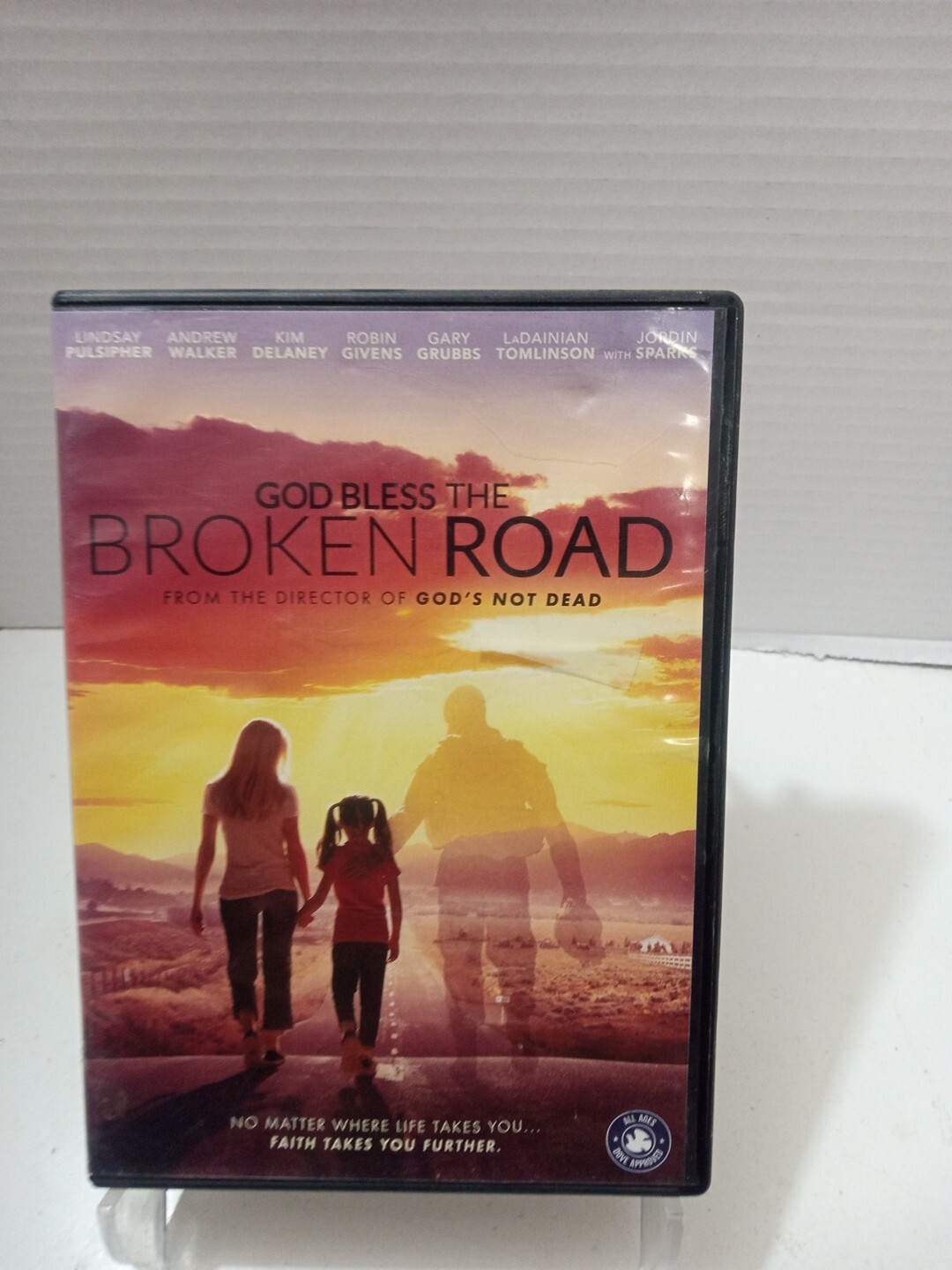 God Bless The Broken Road (DVD 2018 111 Min) Lindsay Pulpisher PG Traumatic…
