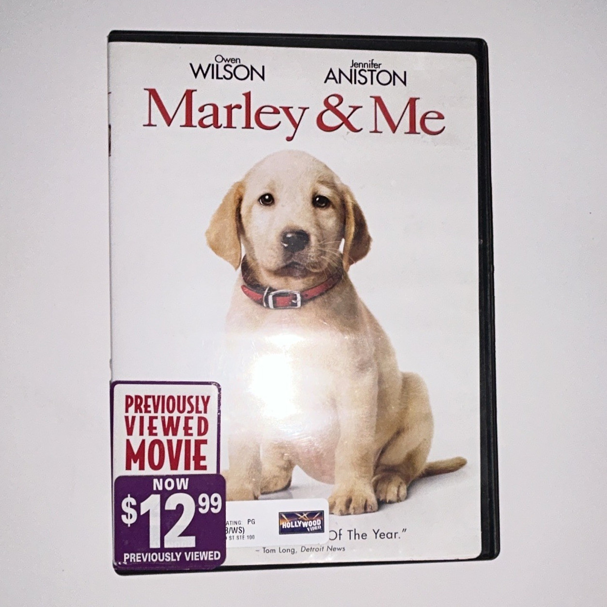 20th Century Fox Marley & Me DVD (2008) PG Comedy Widescreen 115 min Tall