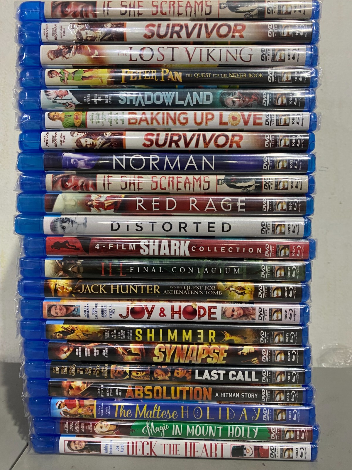 30 Wholesale lot BLU-RAY movies assorted bulk Free Shipping Video CHEAP!
