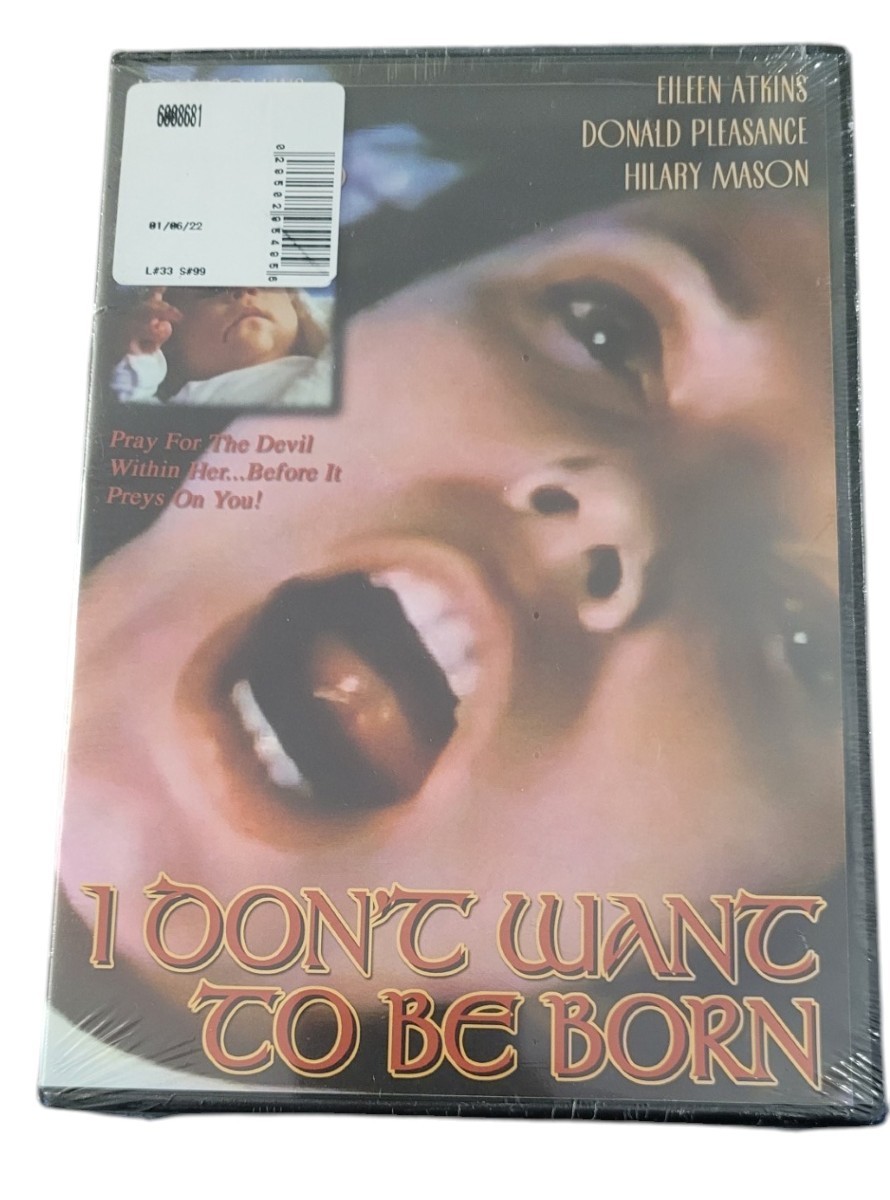 1975 I Don’t Want to be Born Horror Joan Collins Eileen Atkins NEW DVD Sasdy