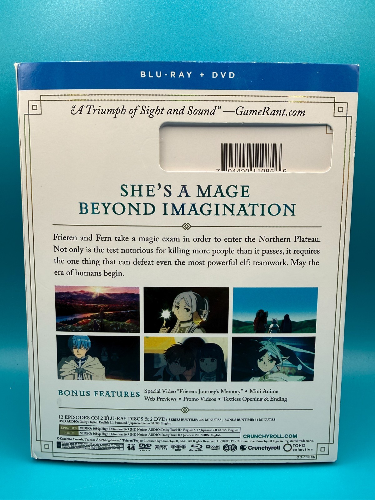 Frieren: Beyond Journey’s End/Part 2 (2 Blu-ray+2 DVD, 2025) NEW W/SLIPCOVER