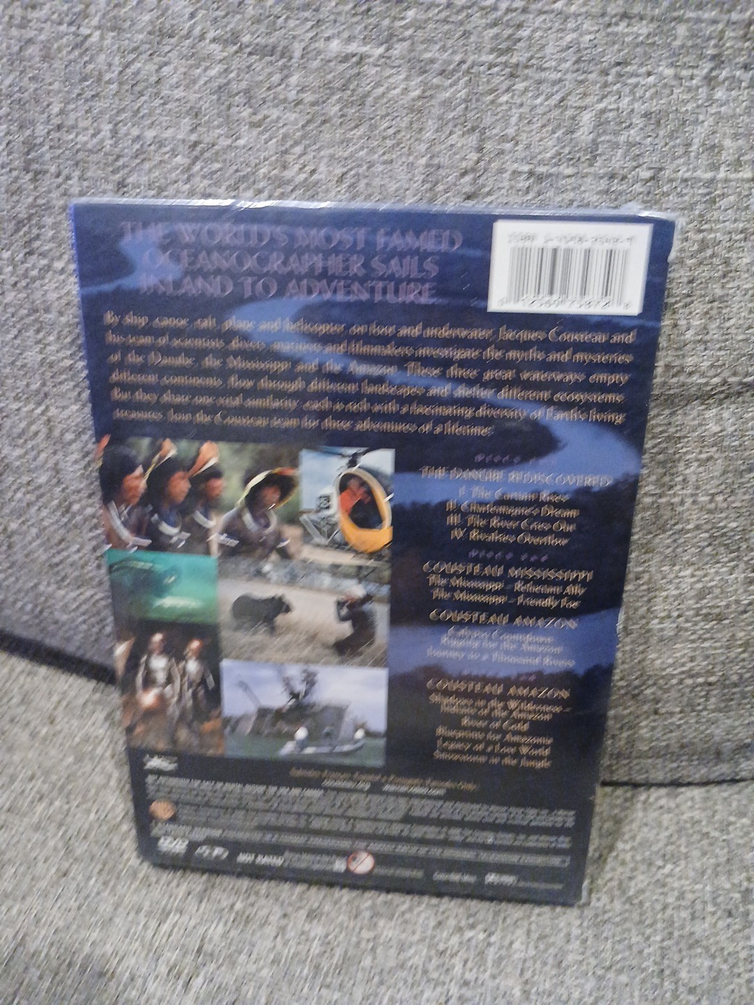 Jacques Cousteau – River Explorations Collection (DVD, 2006, 6-Disc Set) – NEW