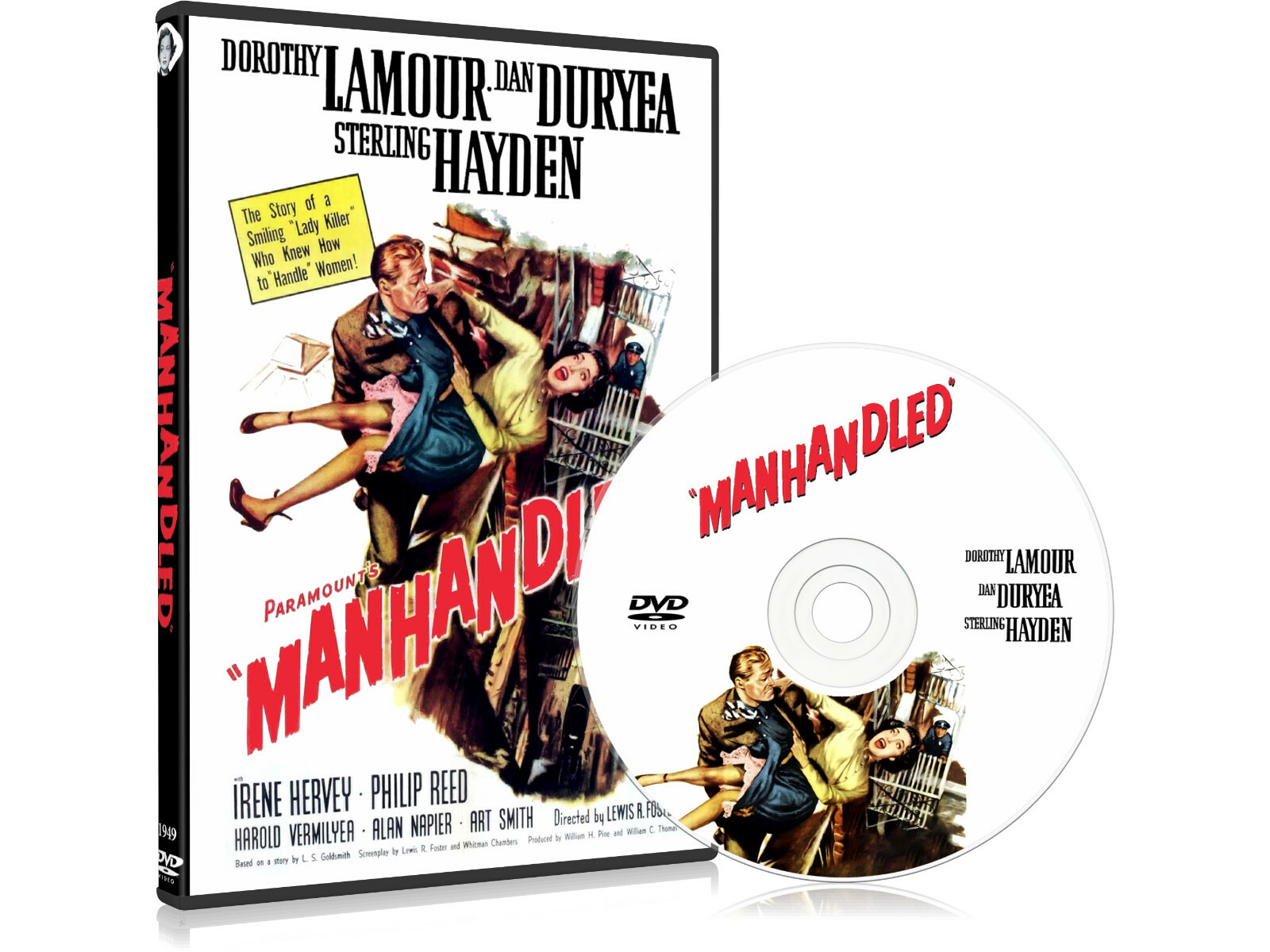 Manhandled (1949) Crime, Drama, Film-Noir DVD