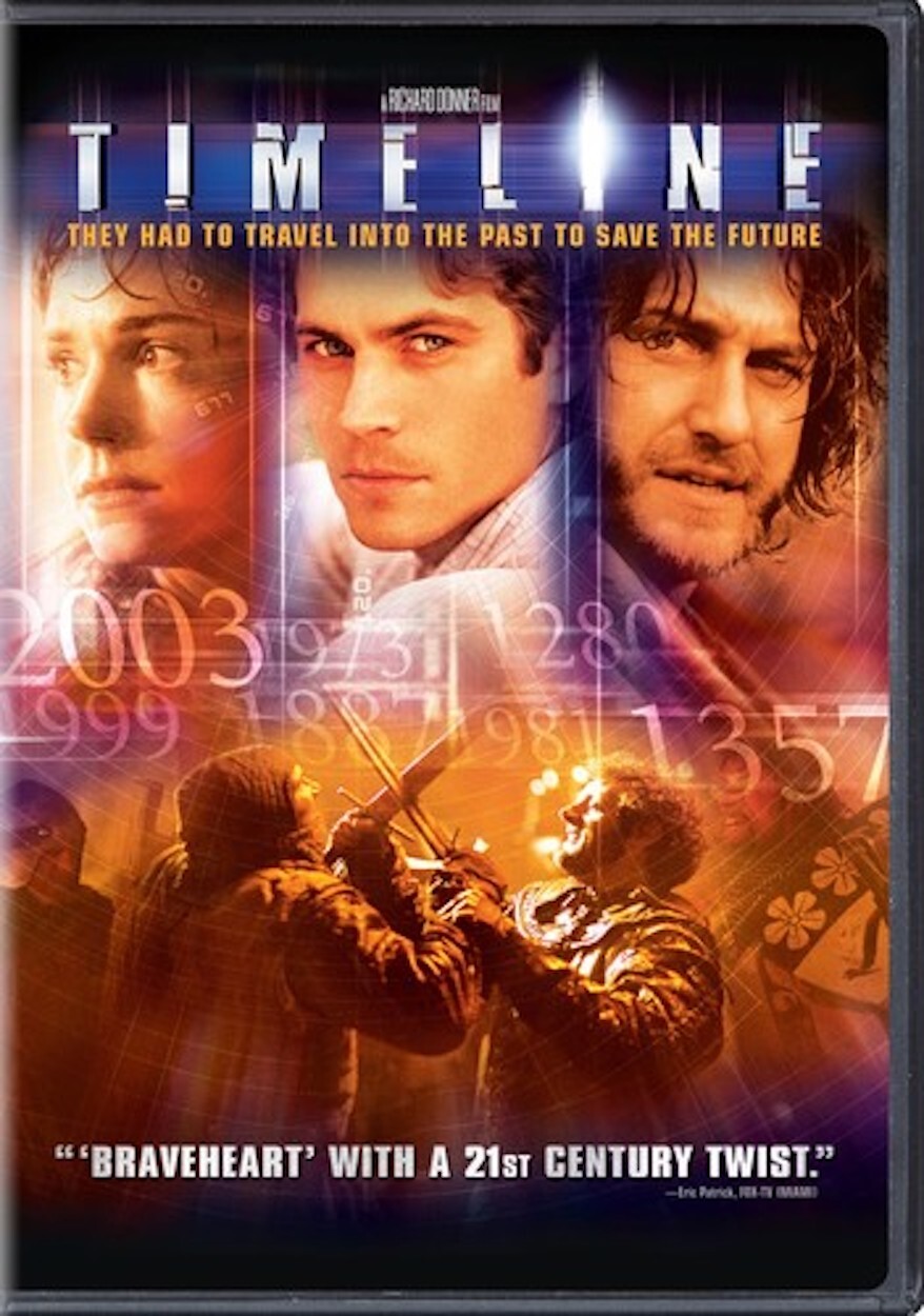 TIMELINE with Paul Walker Gerard Butler DVD New