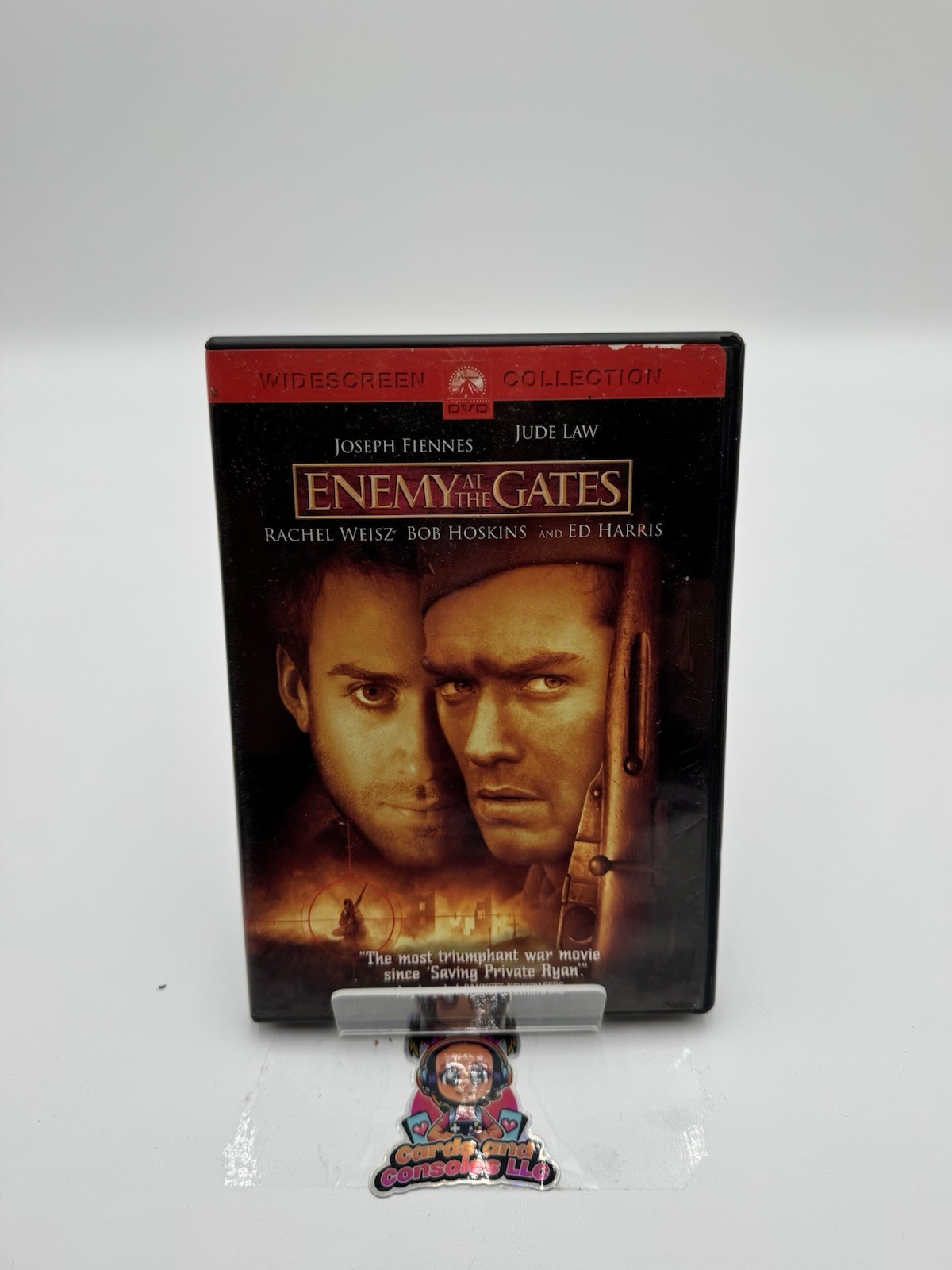 Enemy At The Gates (2001 DVD 131 Min) Jude Law R Graphic War Violence Some…