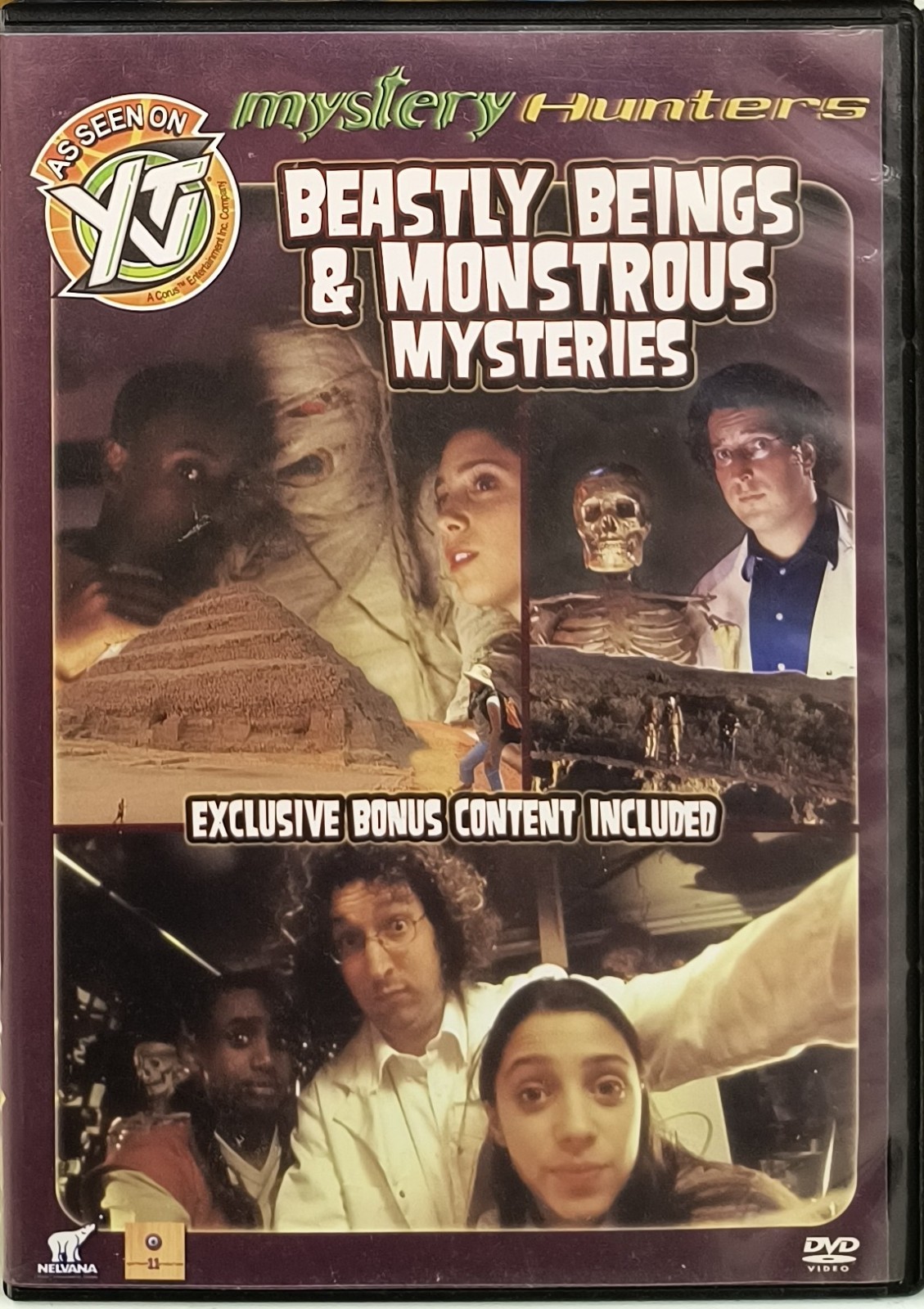 Mystery Hunters DVD Beastly Being and Monstrous Mysteries