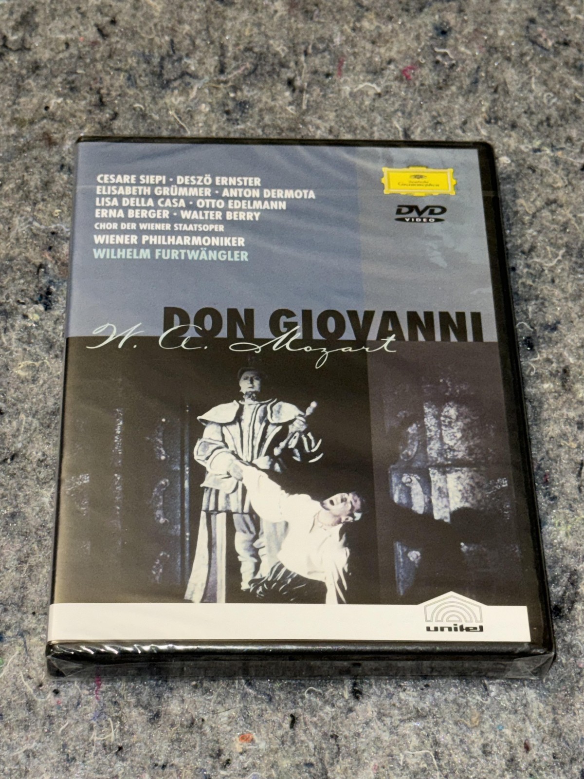 Don Giovanni DVD Opera/Operetta Movie 1954 177 Min NTSC 4:3 Deutsche Grammophon