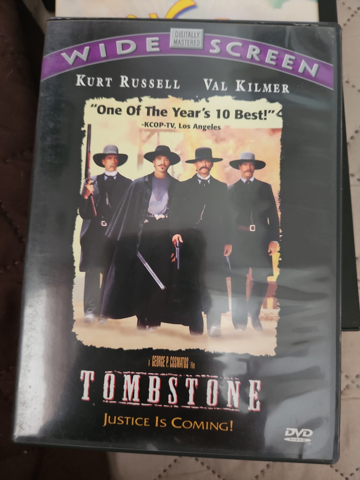 Tombstone (DVD, 1993) WITH Insert