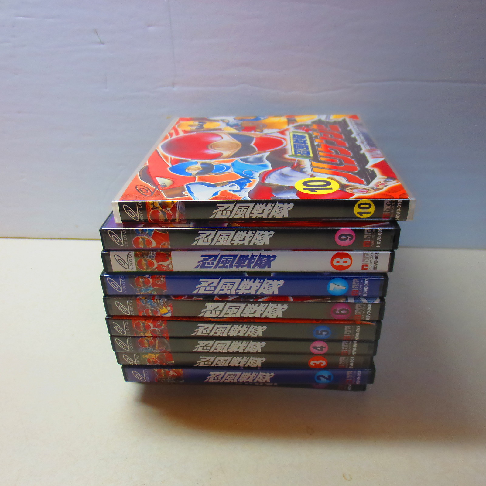 Lot of 10 The Toei Company Vidoe CD Japanese Animation & Anime