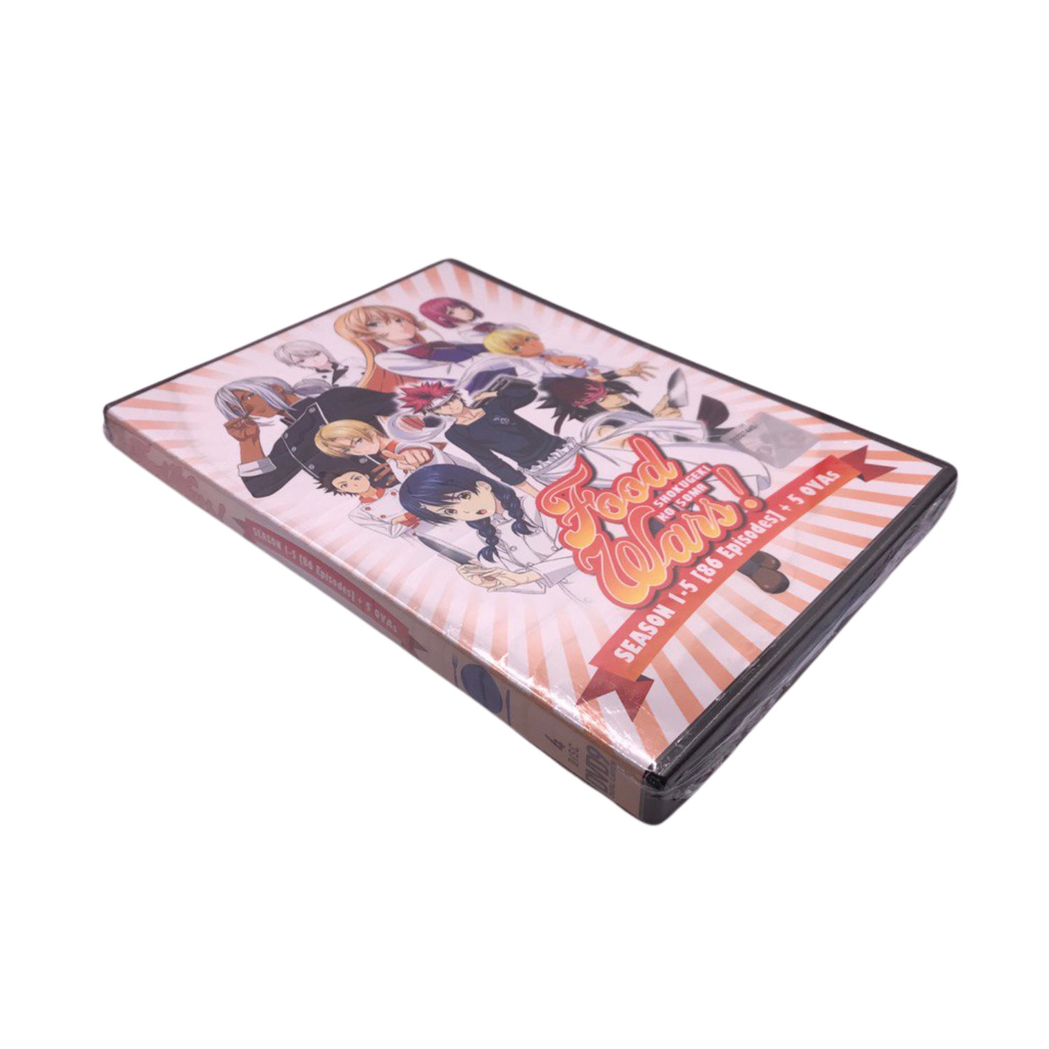 Food Wars! Shokugeki No Soma Season 1-5 (86 Episodes) + 5 OVAs English Dub