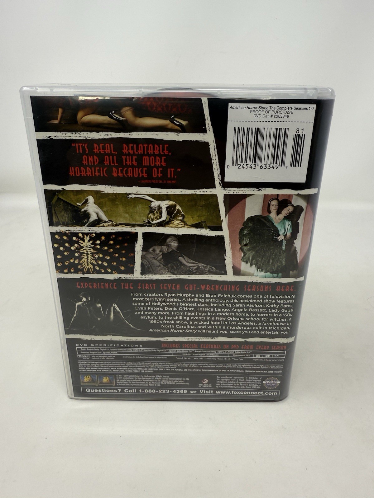 American Horror Story: Seasons 1-7 Box Set Great Condition