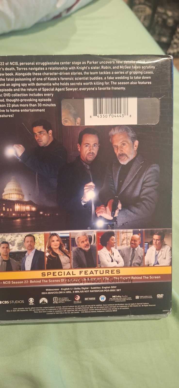 NCIS – SEASON 22 (DVD) NEW FACTORY SEALED