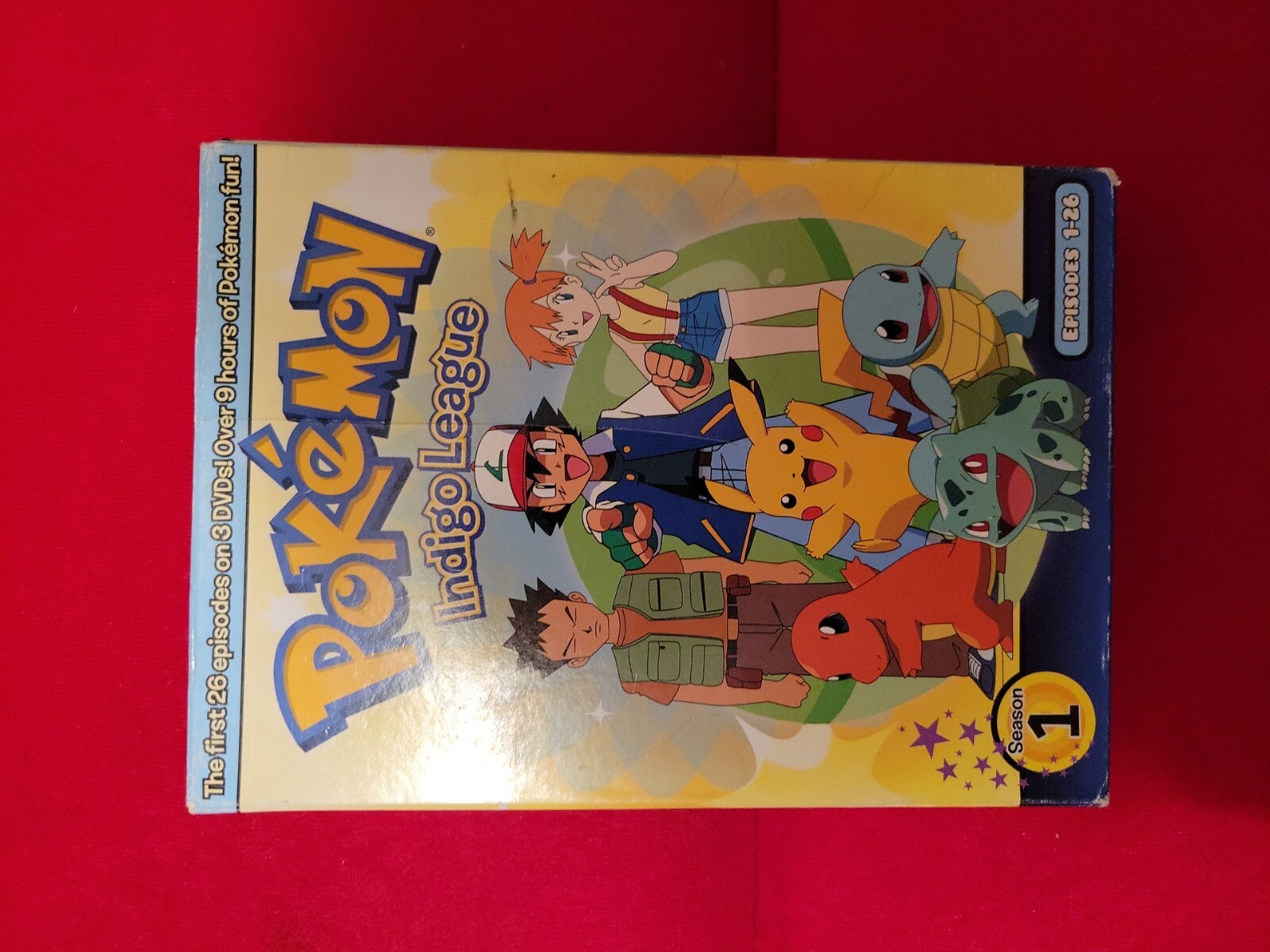 Pokemon: Season 1 – Indigo League – The Complete Collection, 3 DVD Movies