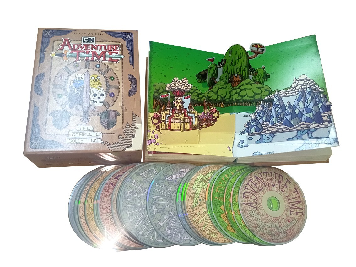 Adventure Time: The Complete Series Collections (DVD 22-Discs Box Set) With Book