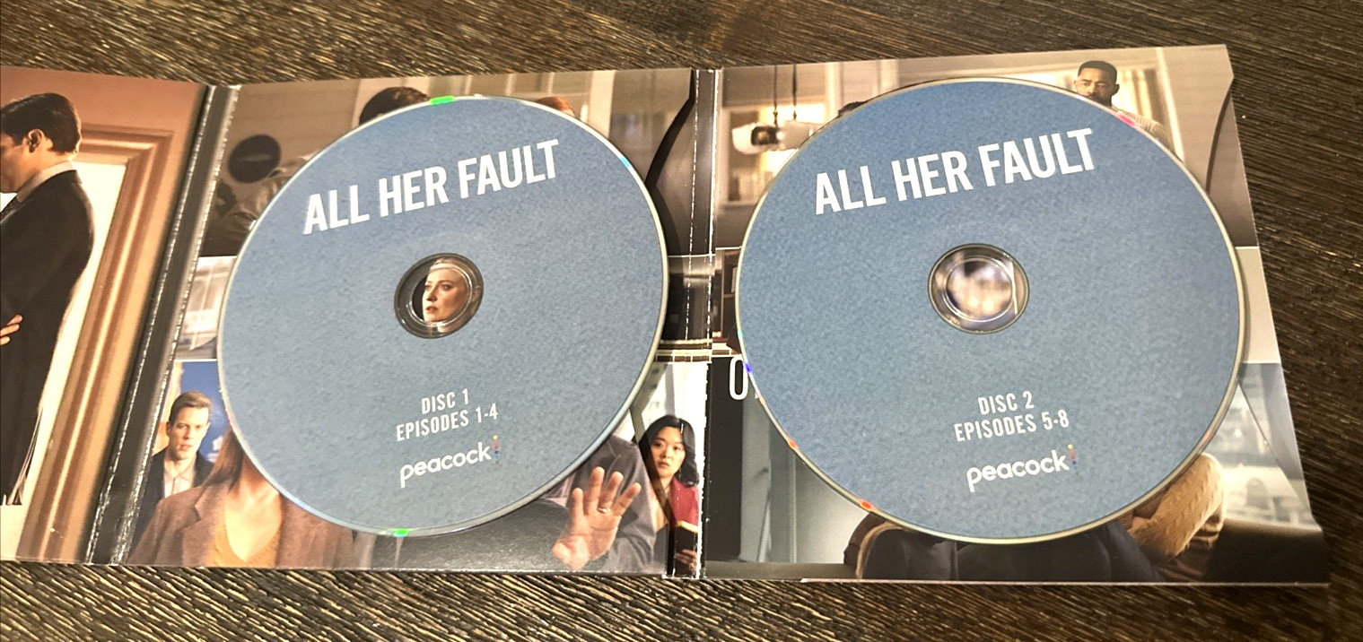 All Her Fault (2025) TV Mini Series DVD AWARDS SCREENER Sealed FYC Peacock