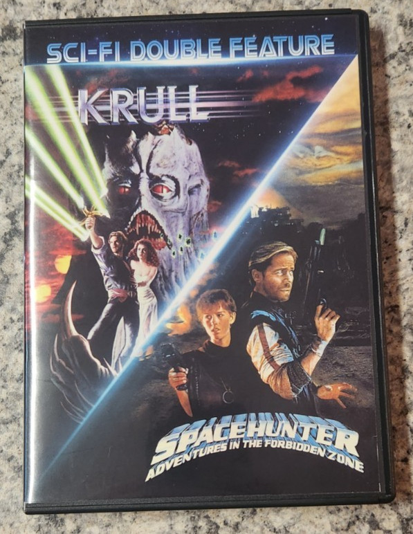 Krull 1983 / Spacehunter: Adventures in the Forbidden Zone 1983 DVD (80s Sci-Fi)