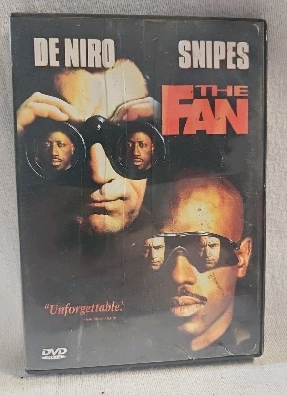 The Fan Robert DeNiro DVD 1997 Combined Shipping Available