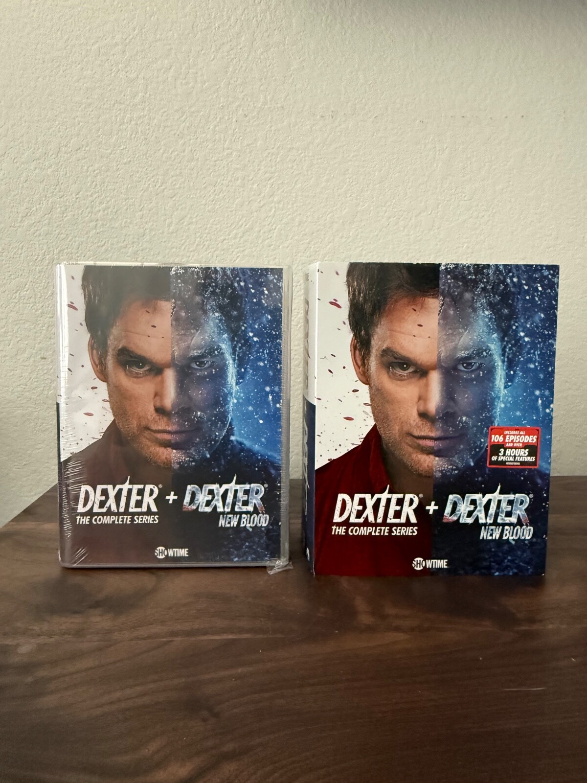 DEXTER THE COMPLETE SERIES + DEXTER NEW BLOOD NEW SEALED W OOP SLIP COVER