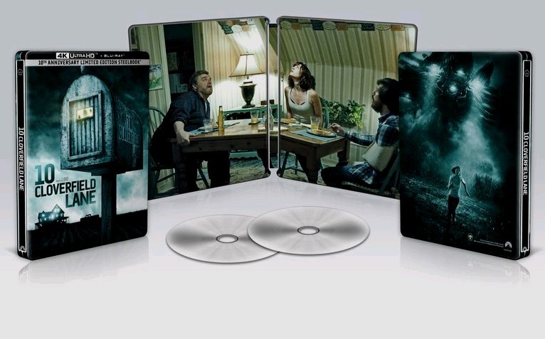 **10 Cloverfield Lane Limited Edition Steelbook (4k HDR, Digital) Rare🔥🔥**
