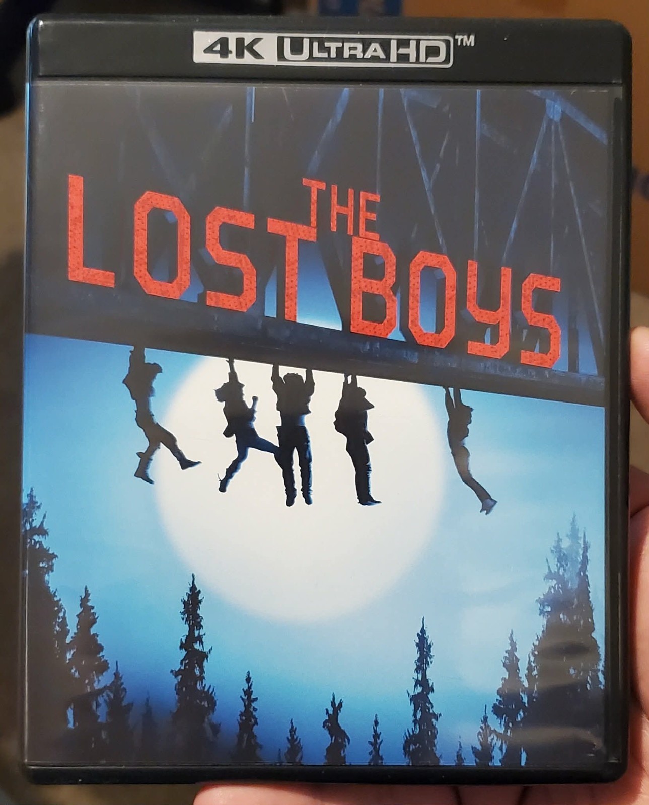 THE LOST BOYS 1987 4K UHD + BLU-RAY + SLIPCOVER VAMPIRE cult CLASSIC RARE OOP