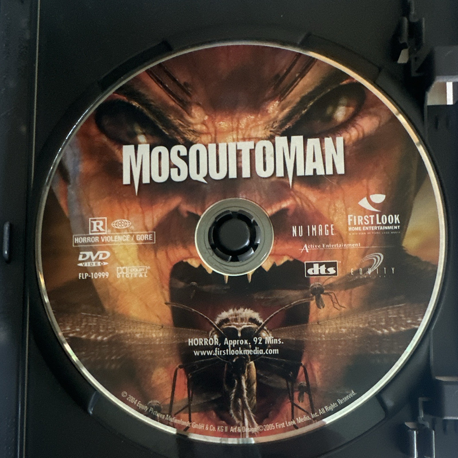 First Look MosquitoMan (DVD, 2005) R Region 1 92 Min NTSC Subtitles/CC