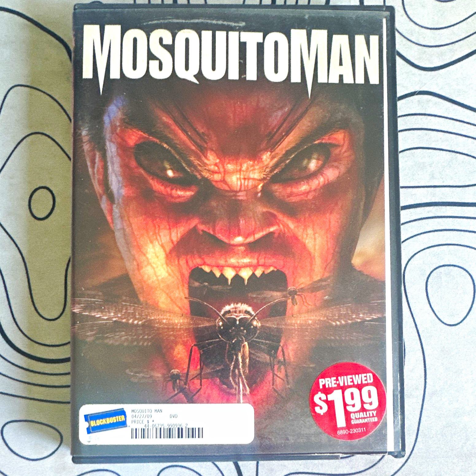 First Look MosquitoMan (DVD, 2005) R Region 1 92 Min NTSC Subtitles/CC