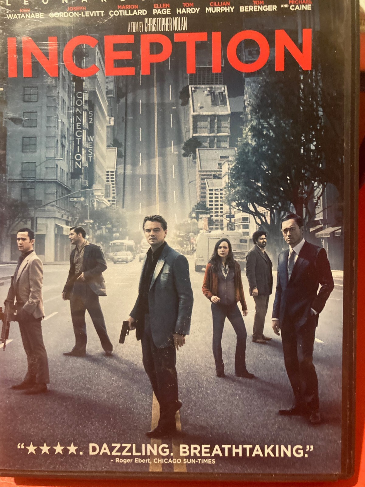 Inception Leonardo DiCaprio DVD