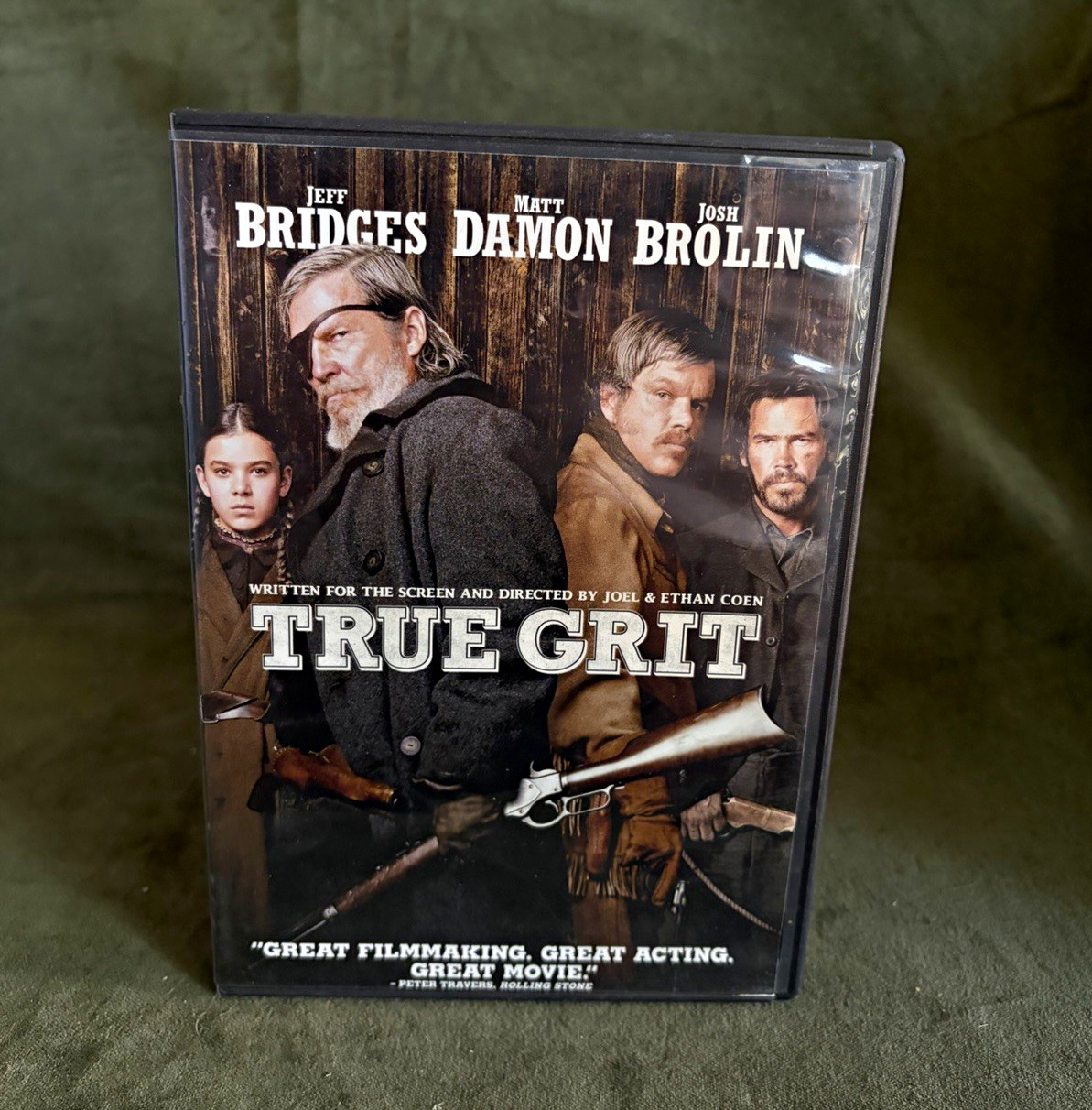 True Grit Widescreen DVD 2010 Jeff Bridges Matt Damon Joel & Ethan Coen