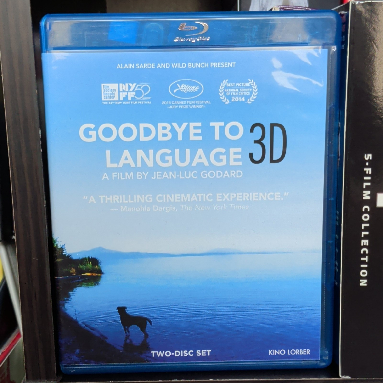 Kino Lorber Goodbye to Language 3D Blu-ray Jean-Luc Godard, Heloise Godet