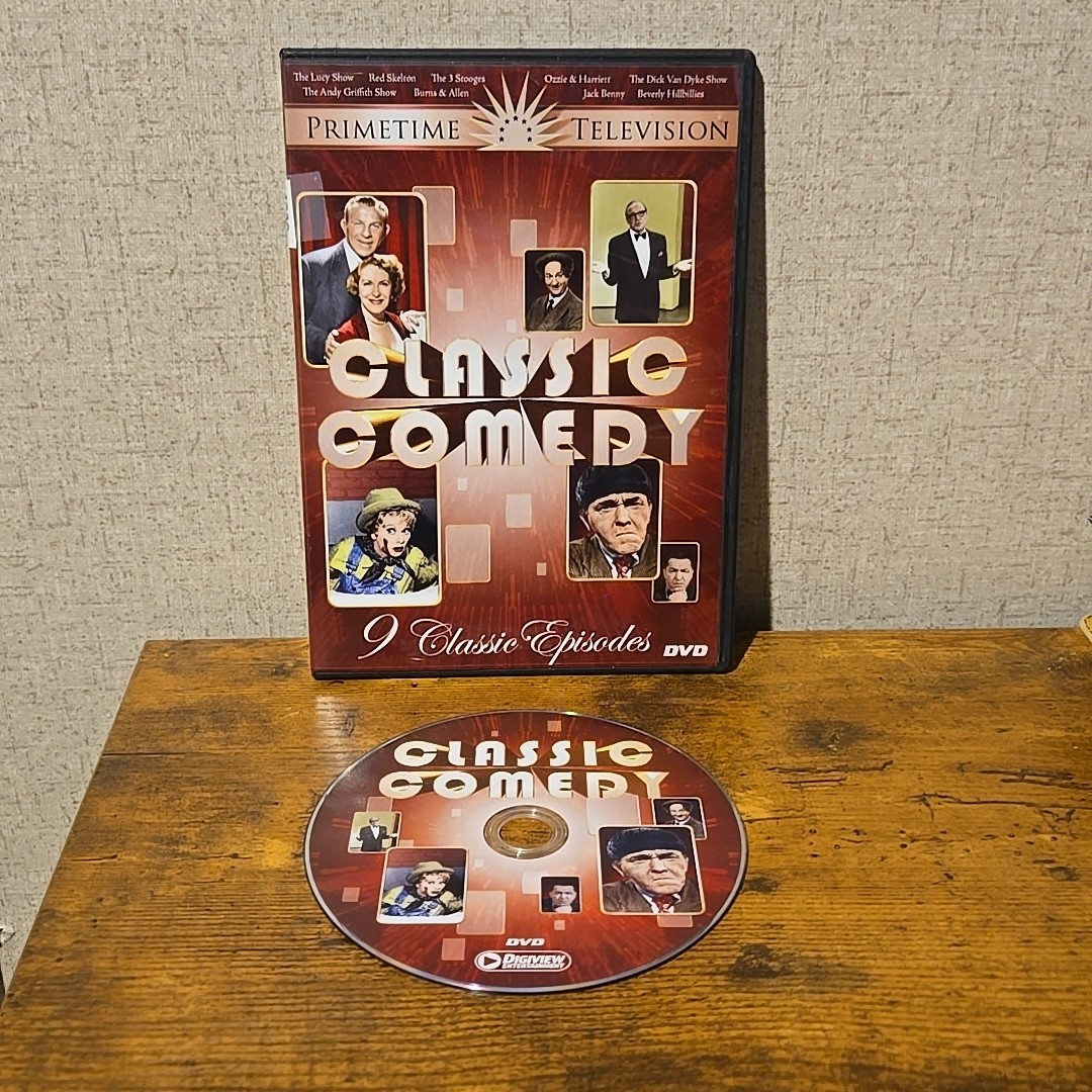 Primetime Television Classic Comedy DVD Variety of 9 Old Classic TV Episodes